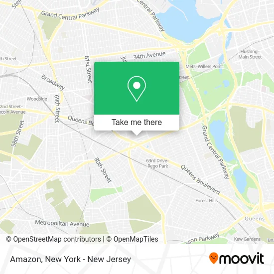 Amazon map