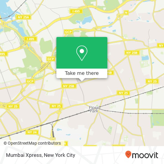 Mumbai Xpress map