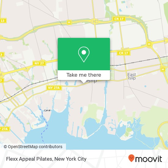 Flexx Appeal Pilates map