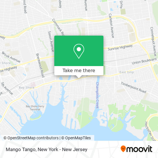Mapa de Mango Tango