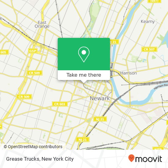 Grease Trucks map