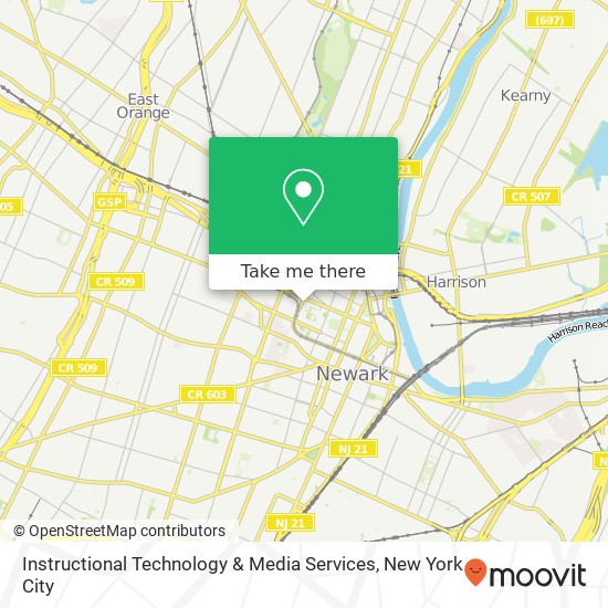 Mapa de Instructional Technology & Media Services
