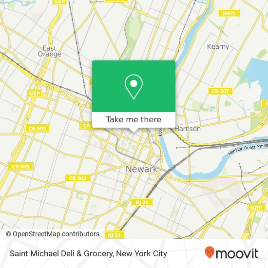 Mapa de Saint Michael Deli & Grocery