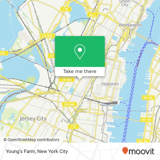 Mapa de Young's Farm