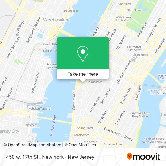 450 w. 17th St. map