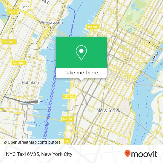 NYC Taxi 6V35 map