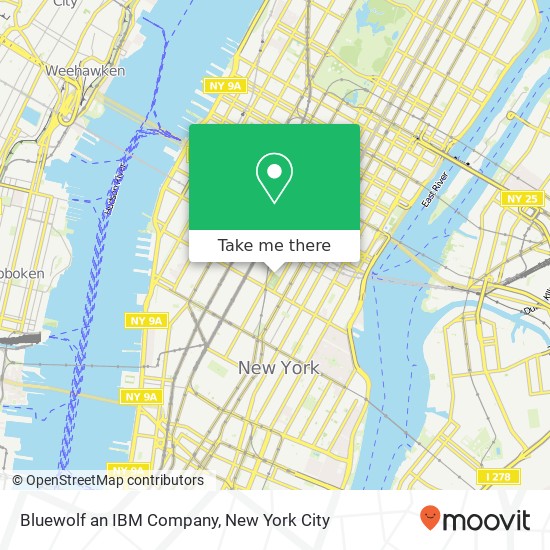 Mapa de Bluewolf an IBM Company