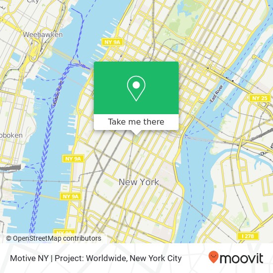 Mapa de Motive NY | Project: Worldwide