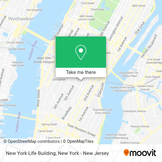 New York Life Building map