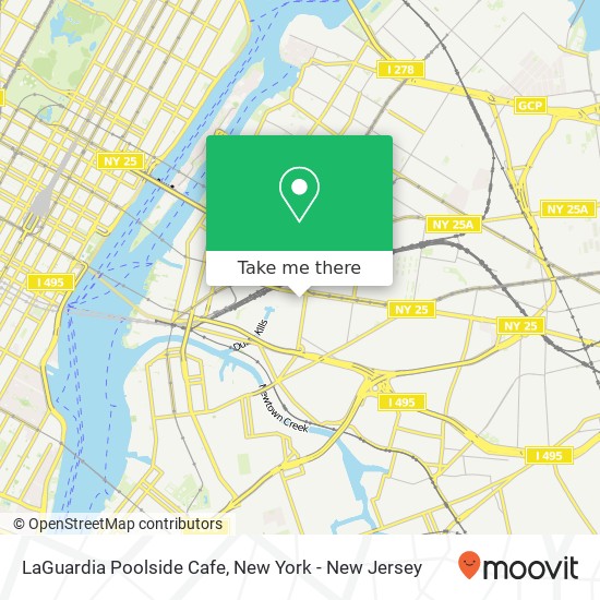 LaGuardia Poolside Cafe map