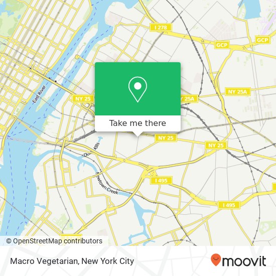 Macro Vegetarian map