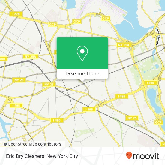 Eric Dry Cleaners map