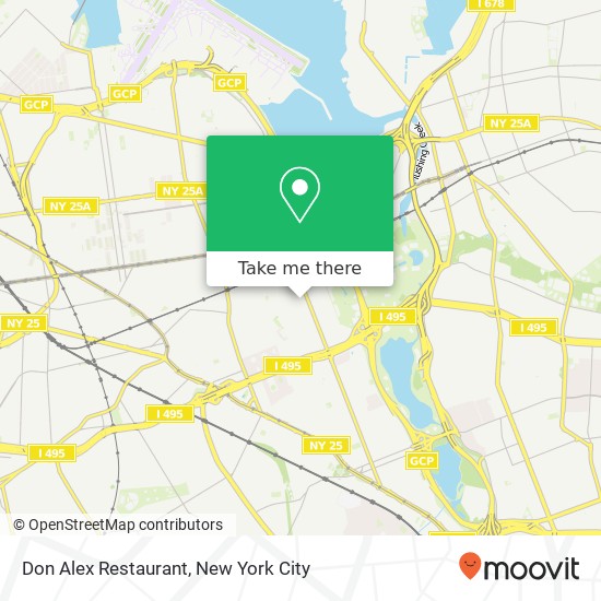 Don Alex Restaurant map