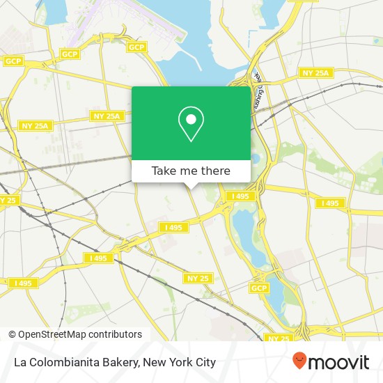 Mapa de La Colombianita Bakery