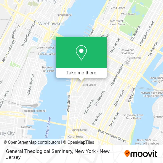 General Theological Seminary map