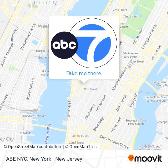 ABE NYC map