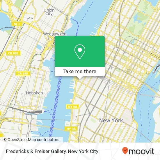 Fredericks & Freiser Gallery map
