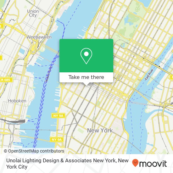 Unolai Lighting Design & Associates New York map