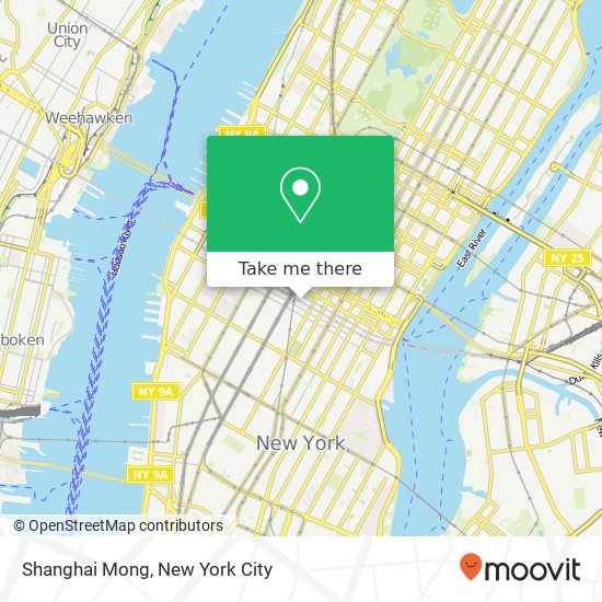 Mapa de Shanghai Mong