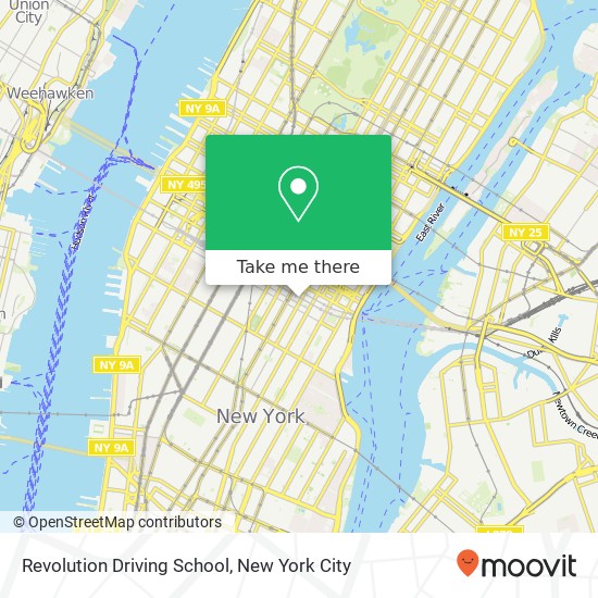 Mapa de Revolution Driving School