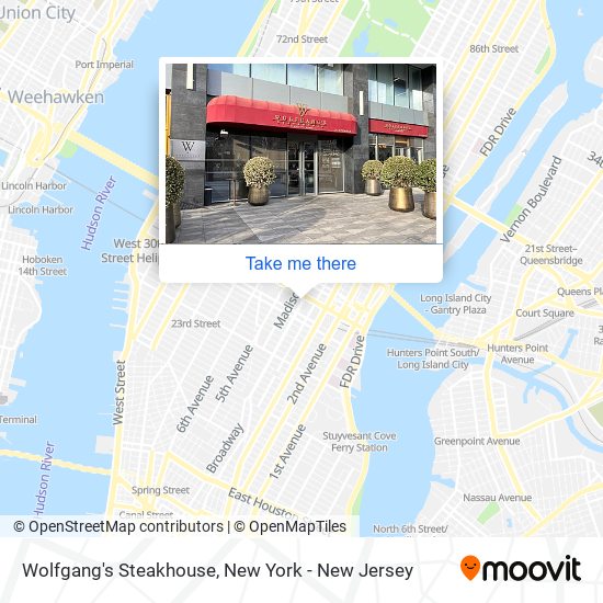 Mapa de Wolfgang's Steakhouse