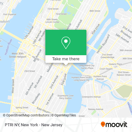Mapa de PTRI NY