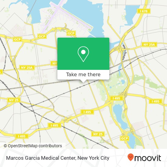 Marcos Garcia Medical Center map