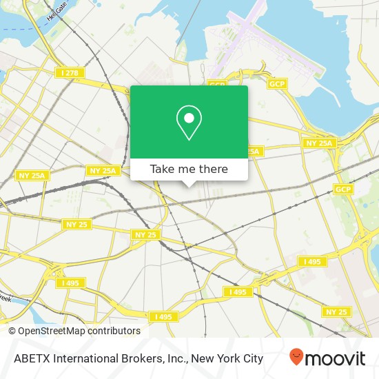 Mapa de ABETX International Brokers, Inc.