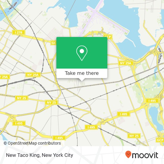 Mapa de New Taco King