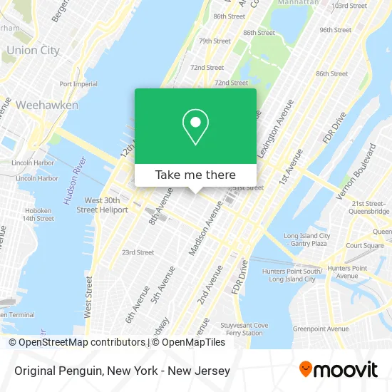 Original Penguin map