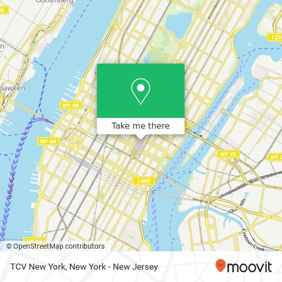 TCV New York map