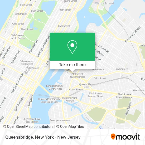 Queensbridge map