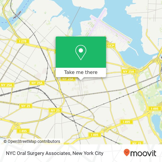 Mapa de NYC Oral Surgery Associates