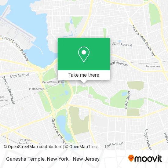 Ganesha Temple map