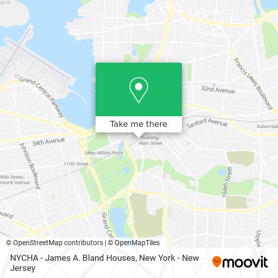 NYCHA - James A. Bland Houses map