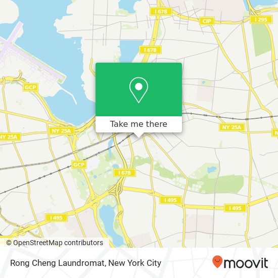 Rong Cheng Laundromat map