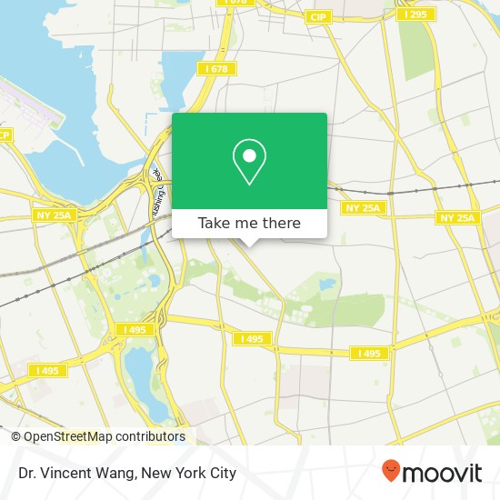 Dr. Vincent Wang map