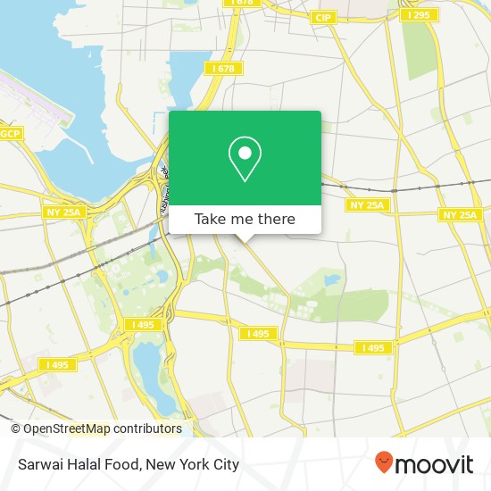 Mapa de Sarwai Halal Food