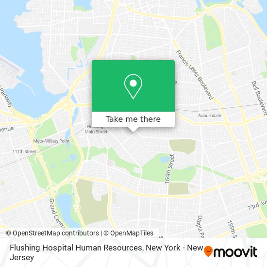 Mapa de Flushing Hospital Human Resources