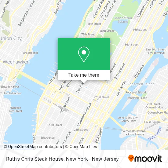 Ruth's Chris Steak House map