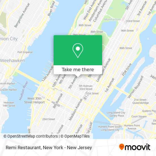 Remi Restaurant map