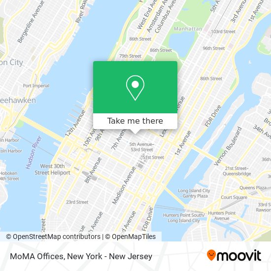 MoMA Offices map