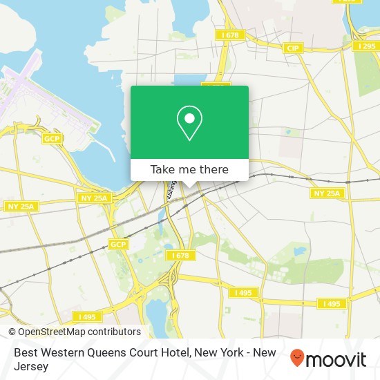 Best Western Queens Court Hotel map