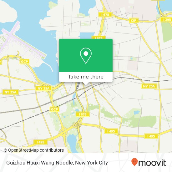 Mapa de Guizhou Huaxi Wang Noodle