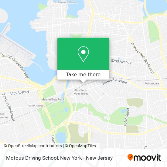 Motous Driving School map