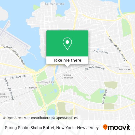 Spring Shabu Shabu Buffet map