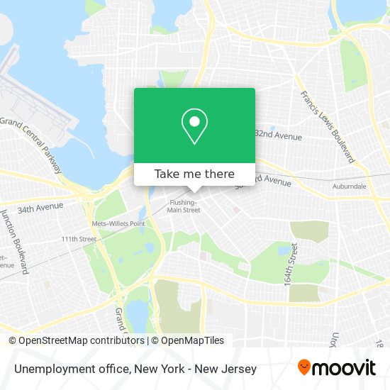 Unemployment office map