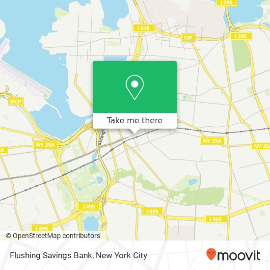 Flushing Savings Bank map