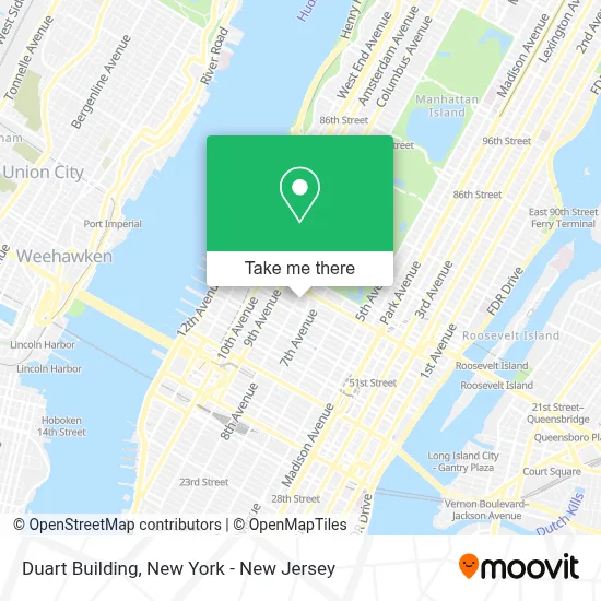 Duart Building map