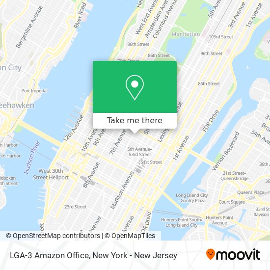 LGA-3 Amazon Office map